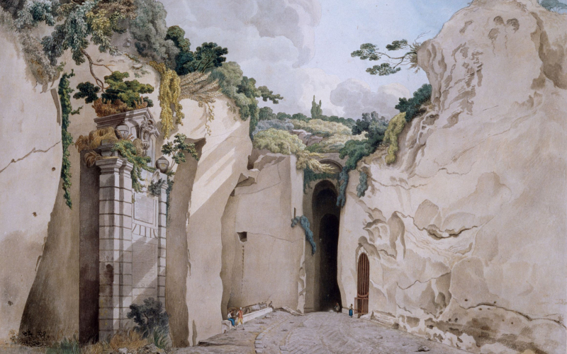 5 The Grotto at Posillipo, 1779-1781 by William Pars.