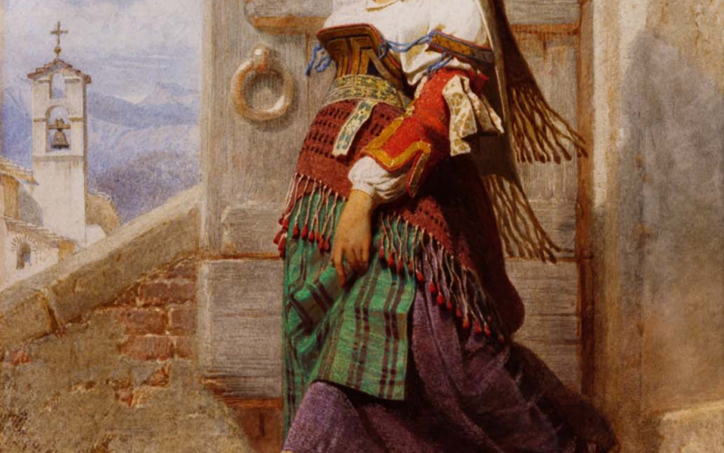 24 A Roman Water Carrier, 1857 by Carl Haag Birmingham Museums Trust (1)