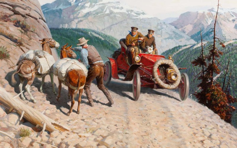 Dr. Jackson Blazes a Transcontinental Trail, Great Moments in Early American Motoring, 1903